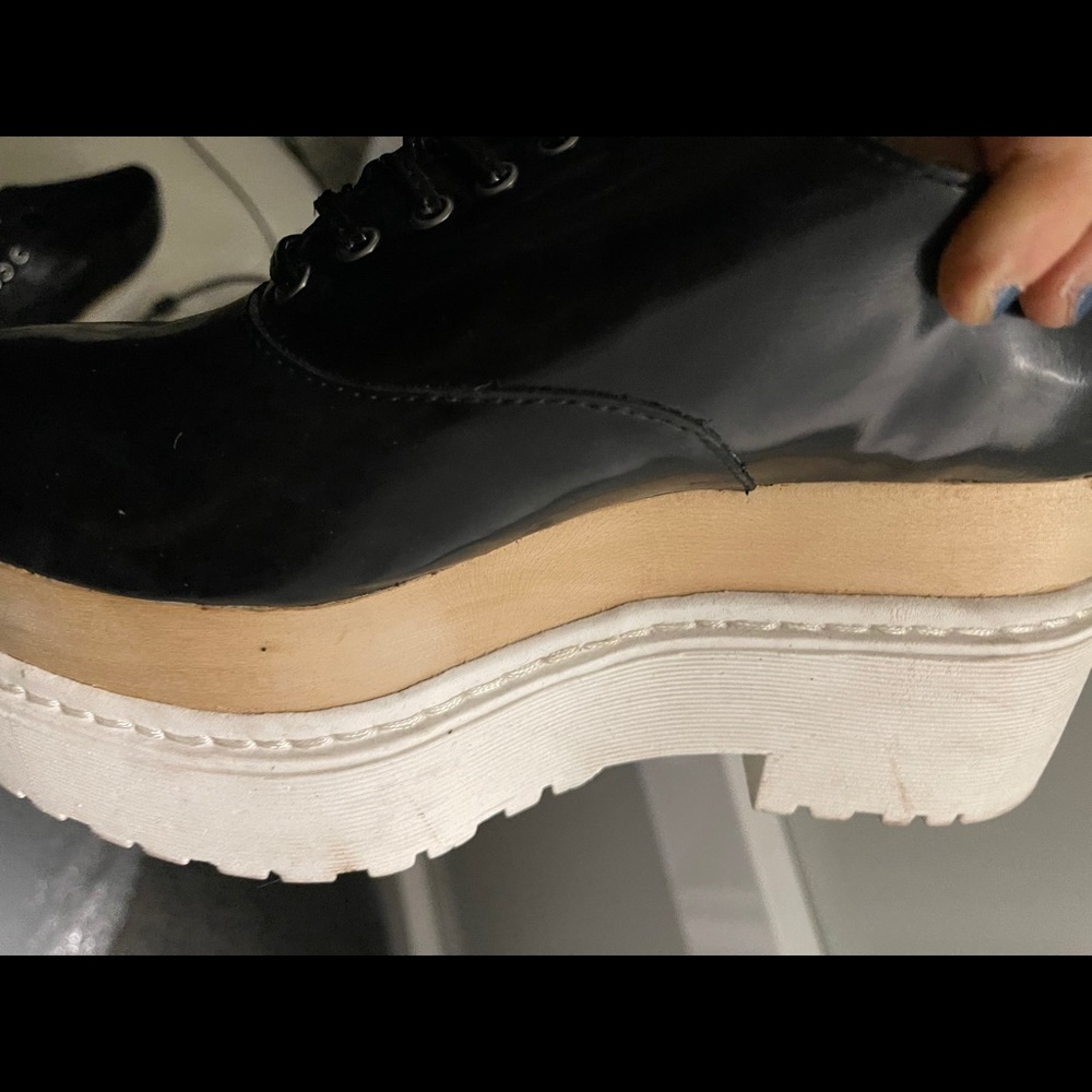 COPY - Jeffrey Campbell Rockwood Platform Oxford 7.5